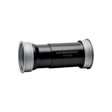 CERAMICSPEED MOVIMENTO CENTRALE CALOTTE PRESSFIT 92 PERNO SILVER 29MM DUB RIVESTITO