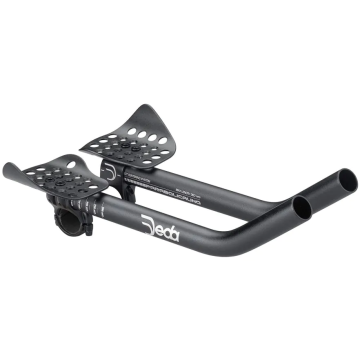 DEDA PROLUNGHE PARABOLICA 1 PER MANUBRI DA 35MM, J-BEND, 300MM, AL6061, NERO