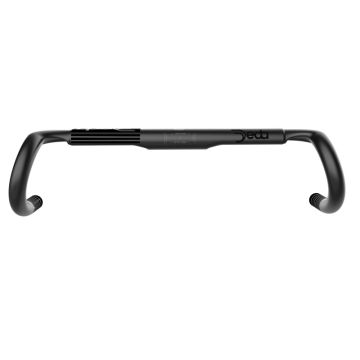 DEDA MANUBRIO SUPERZERO GRAVEL CARBON, EOS, POB FINISH, UD CARBON, 16 DEG FLARE