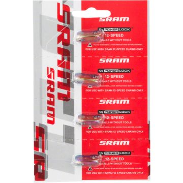 SRAM 4 COPPIE CONNETTORE POWER LOCK 12 VELOCITÀ EAGLE RAINBOW
