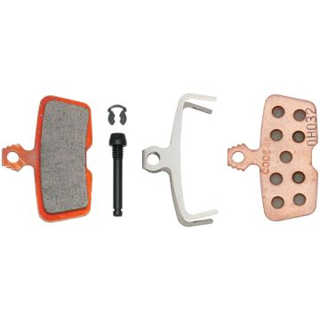 SRAM AVID PASTIGLIE FRENO CODE 2011+ GUIDE RE/G2 DB8 ACCIAIO SINTERIZZATE CON MOLLA
