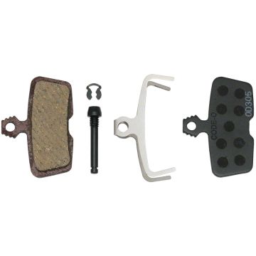SRAM AVID PASTIGLIE FRENO CODE 2011+ GUIDE RE/G2 DB8 ACCIAIO ORGANICHE CON MOLLA