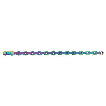 SRAM CATENA PC XX1 EAGLE HOLLOWPIN CON POWERLOCK 12 VELOCITÀ RAINBOW