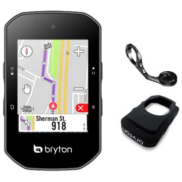 BRYTON CICLOCOMPUTER RIDER S500E CON SUPPORTO FRONTALE IN ALLUMINIO