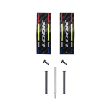 LOOK KIT DI 2 LAMELLE IN CARBONIO GIALLE (12)