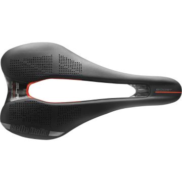SELLE ITALIA SLR BOOST KIT CARBONIO SUPERFLOW L TELAIO IN CARBON FIBRA-TEK NERA