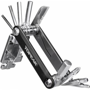 TOPEAK CHIAVE MULTIUSO MINI P20 (20 FUNZIONI) NERA CON CUSTODIA