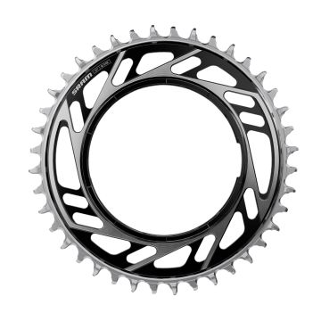 SRAM CORONA RED 1 THREADED MOUNT X-SYNC 6.5 MM OFFSET POWER 13 VELOCITÀ NERO / ARGENTO E1
