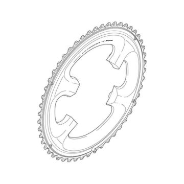 SHIMANO CORONA 53D MD ULTEGRA FC-6800 X 53/39T