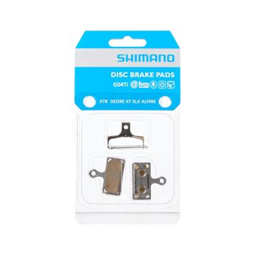 SHIMANO PASTIGLIE FRENO METAL G04TI 1 PAIO