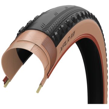 ZIPP COPERTURA GOODYEAR SLICK XPLR TUBELESS READY GRAVEL 28" NERO-BEIGE