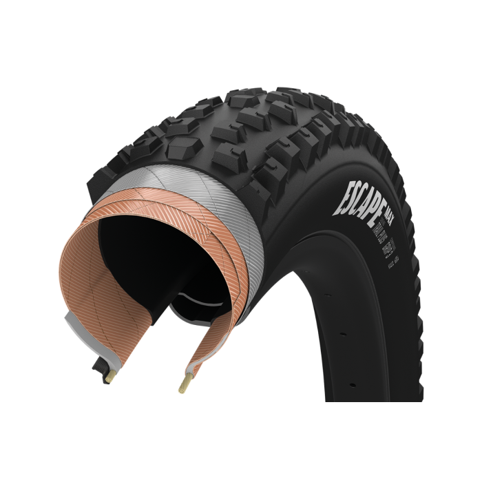 GOODYEAR COPERTURA ESCAPE MAX TRAIL PLUS TUBELESS READY - GRIP3 GOODYEAR COPERTURA ESCAPE MAX TRAIL PLUS TUBELESS READY - GRIP3