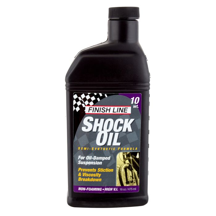 FINISH LINE FLUIDO PER FORCELLE AMMORTIZZATE SHOCK OIL 10 WT 475ML FINISH LINE FLUIDO PER FORCELLE AMMORTIZZATE SHOCK OIL 10 WT 475ML