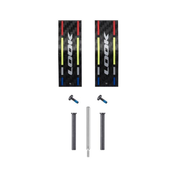 LOOK KIT DI 2 LAMELLE IN CARBONIO ROSSE (16) LOOK KIT DI 2 LAMELLE IN CARBONIO ROSSE (16)