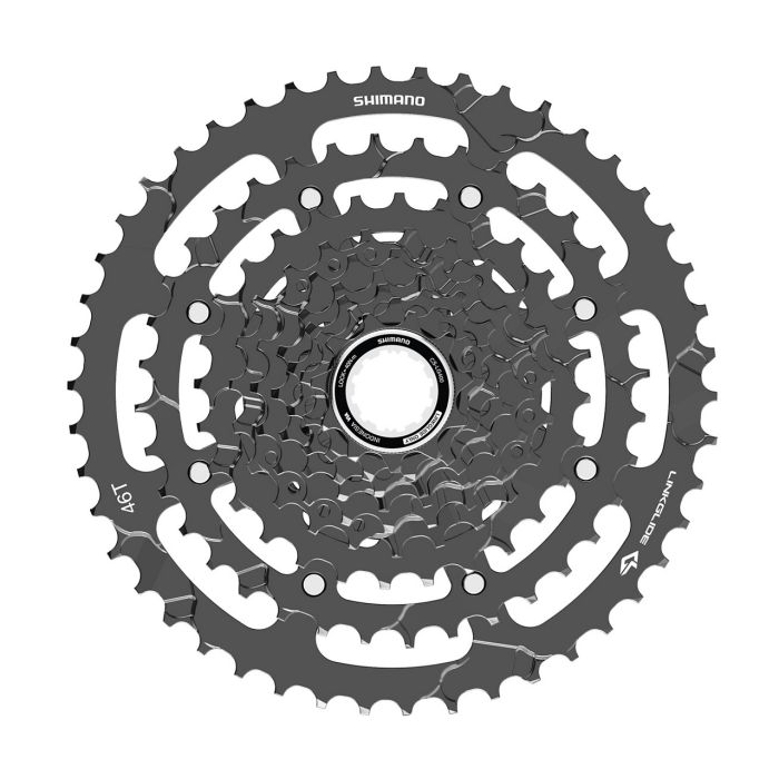 SHIMANO CASSETTA CS-LG400-9 9V SHIMANO CASSETTA CS-LG400-9 9V