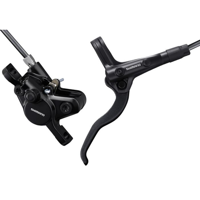 SHIMANO KIT FRENO DISCO NERO (R) BL-MT201 + BR-MT200 + TUBO SHIMANO KIT FRENO DISCO NERO (R) BL-MT201 + BR-MT200 + TUBO