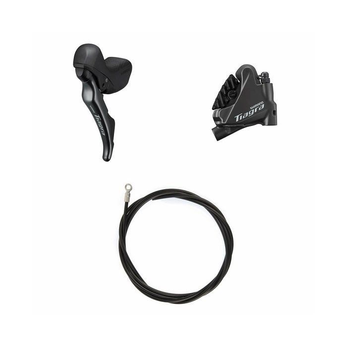 SHIMANO KIT FRENO DISCO TIAGRA ST-4720 + BR-4770 + TUBO SHIMANO KIT FRENO DISCO TIAGRA ST-4720 + BR-4770 + TUBO