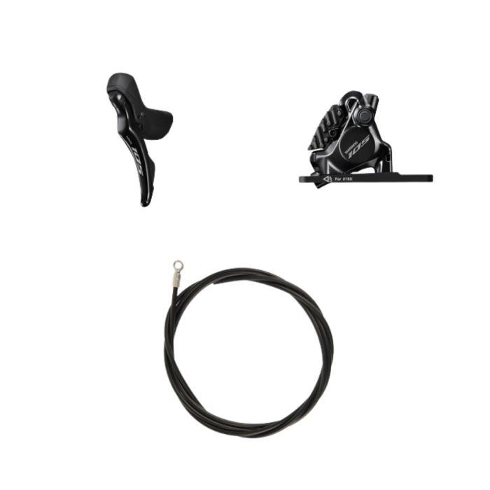 SHIMANO KIT FRENO DISCO 105 ST-R7120 + BR-7170 + TUBO SHIMANO KIT FRENO DISCO 105 ST-R7120 + BR-7170 + TUBO