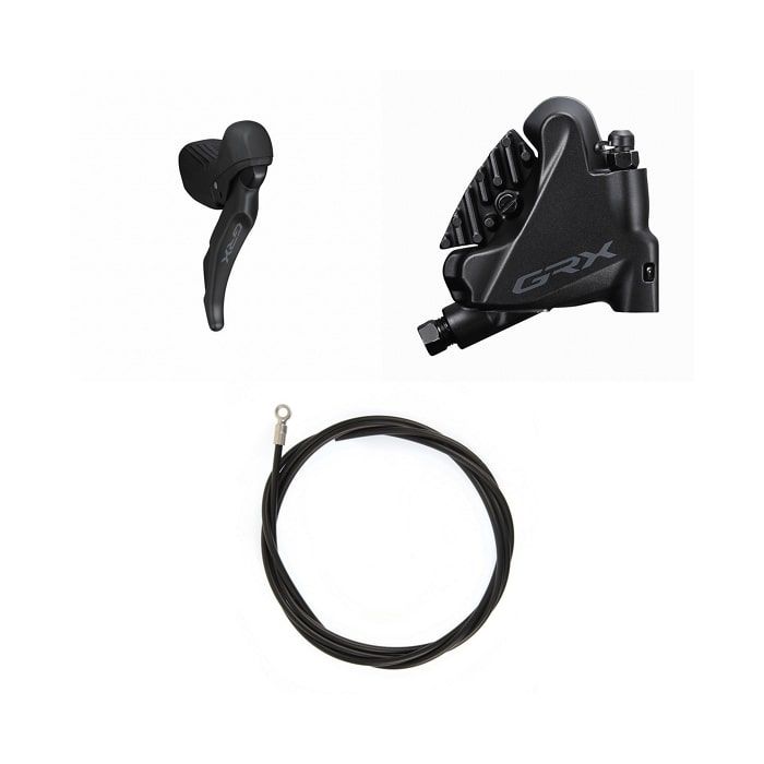 SHIMANO KIT FRENO DISCO GRX ST-RX610 + BR-RX400 + TUBO SHIMANO KIT FRENO DISCO GRX ST-RX610 + BR-RX400 + TUBO