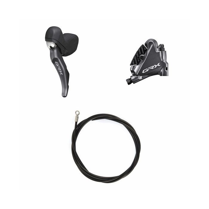 SHIMANO KIT FRENO DISCO GRX ST-RX810 + BR-RX810 + TUBO SHIMANO KIT FRENO DISCO GRX ST-RX810 + BR-RX810 + TUBO