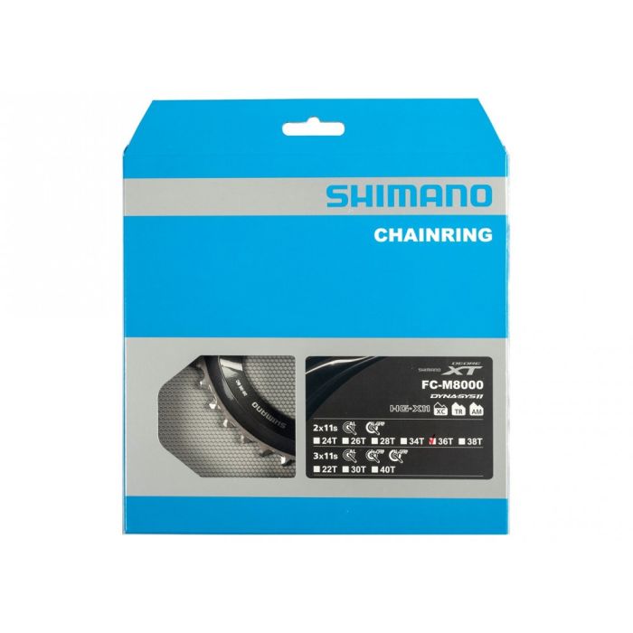 SHIMANO CORONA 36D (BC) PER 36-26 FC-M8000 SHIMANO CORONA 36D (BC) PER 36-26 FC-M8000