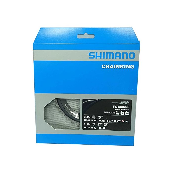 SHIMANO CORONA 38D (BD) PER 38-28 FC-M8000 SHIMANO CORONA 38D (BD) PER 38-28 FC-M8000