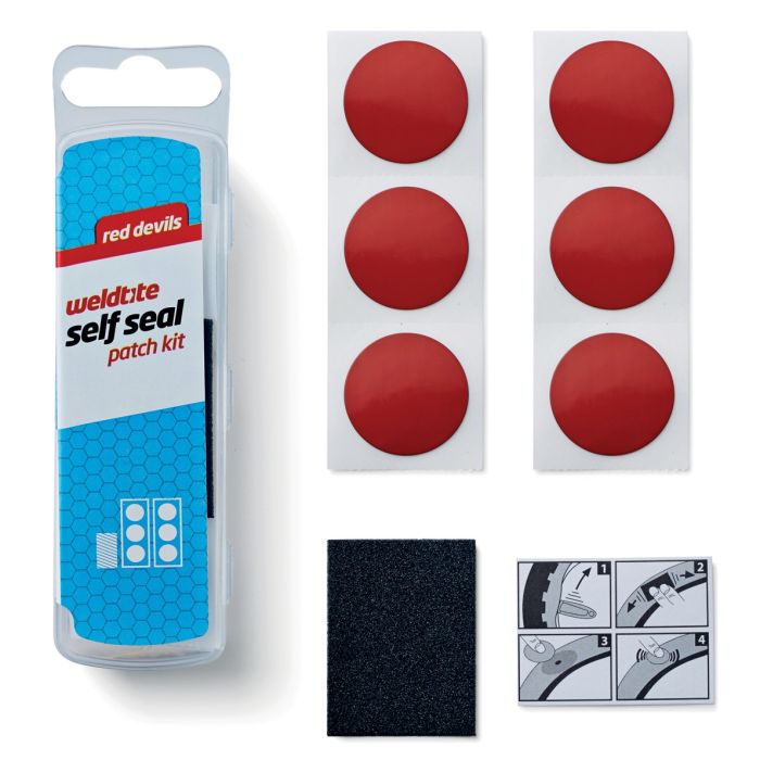 WELDTITE RED DEVIL SELF SEAL PATCH KIT WELDTITE RED DEVIL SELF SEAL PATCH KIT
