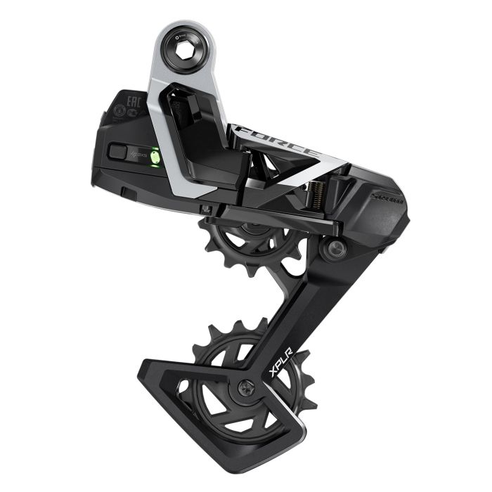 SRAM CAMBIO FORCE AXS XPLR 13 VELOCITÀ MAX 46 NERO E1 SRAM CAMBIO FORCE AXS XPLR 13 VELOCITÀ MAX 46 NERO E1